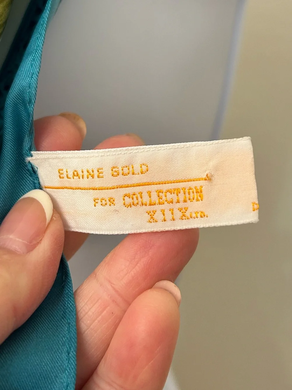 Elaine Gold 100% silk